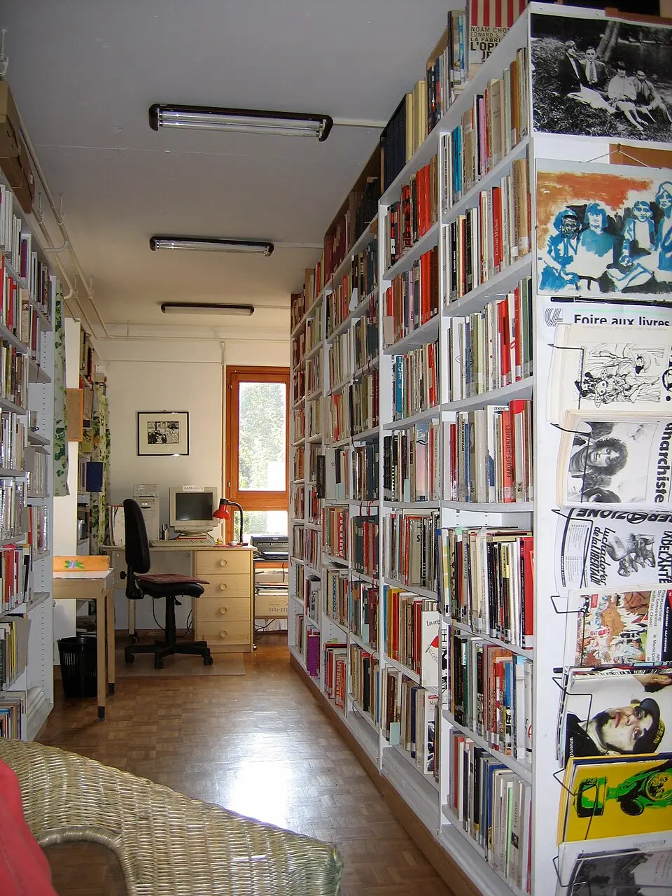 Bibliothek des Centre international de recherche sur l'anarchisme