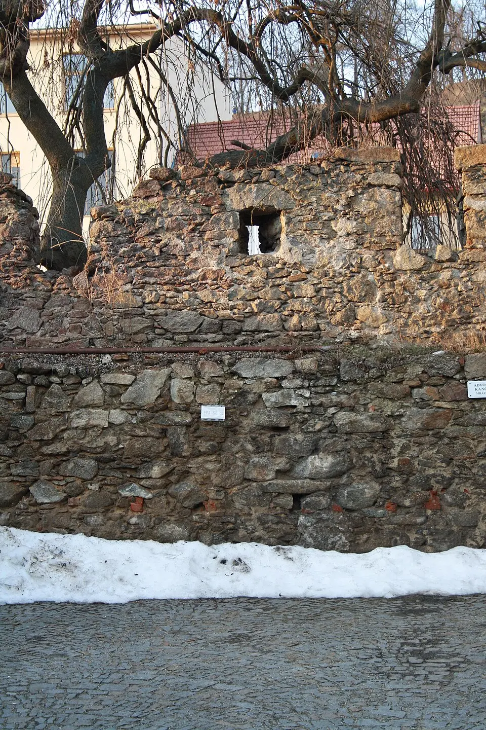 City walls of Třebíč