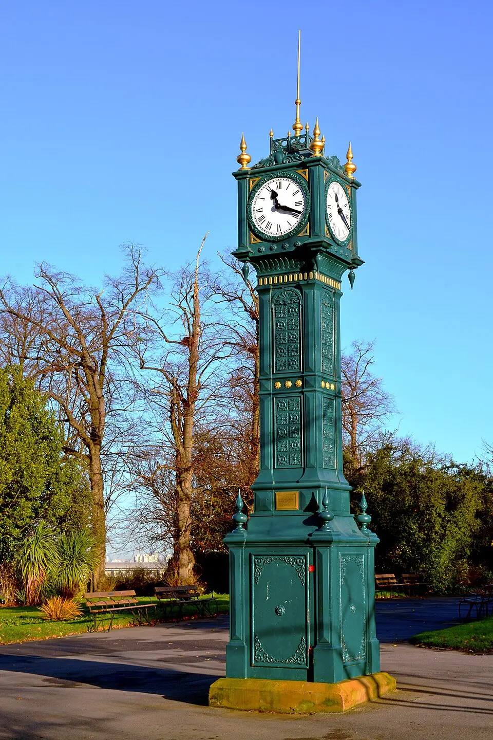 Tritton Clock Tower Approximately 70 Metres West South West Of Brockwell Hall