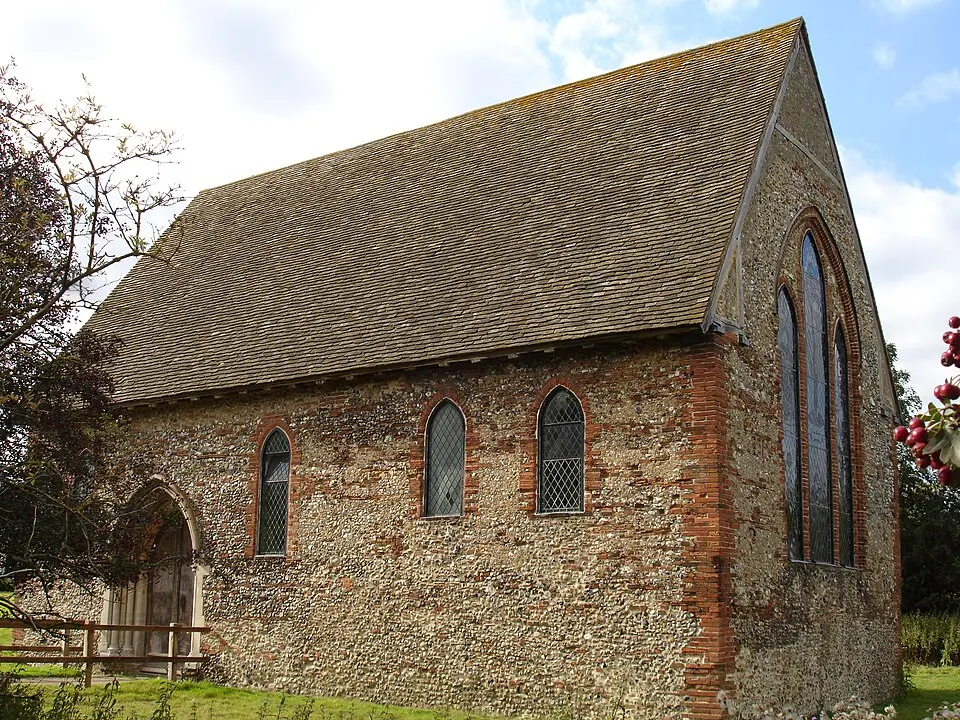 Image: JohnArmagh · Public domain Coggeshall Abbey