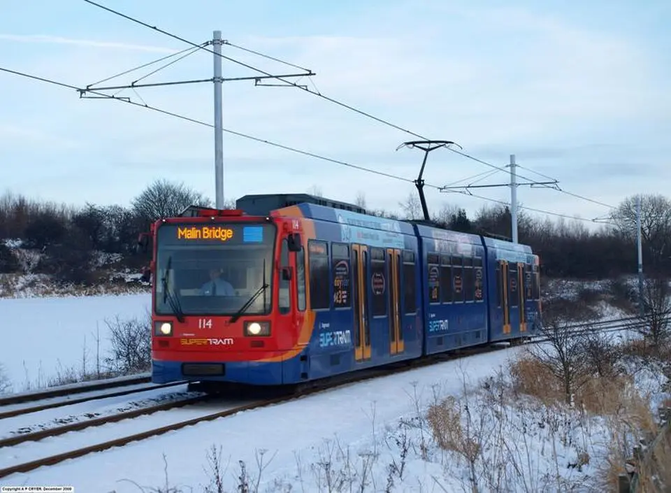 tramway de Sheffield