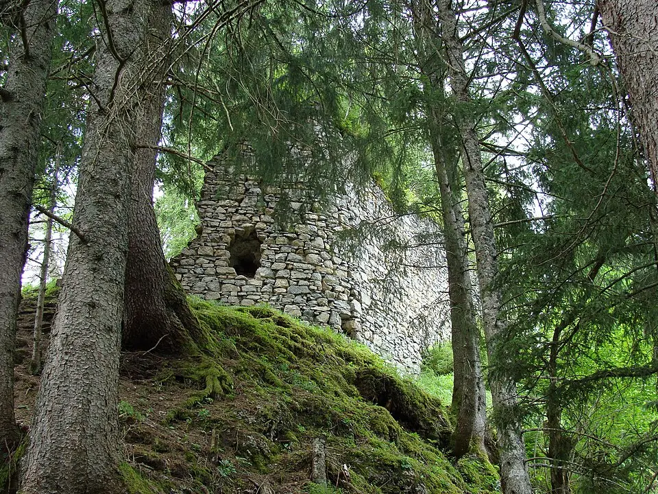 Bild: Steffen 962 · CC BY 3.0 Burgruine Friedburg