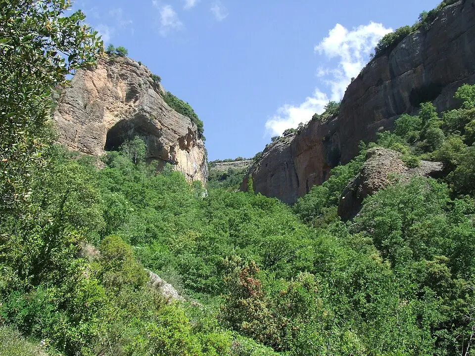 Hábitat troglodítico de la cueva del Espluguell