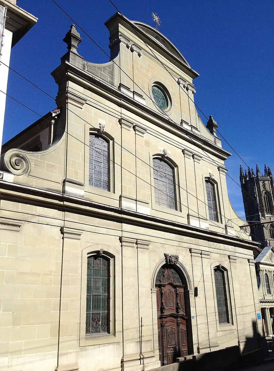 Franziskaner-Konventualenkloster, Kirche Sainte-Croix und Internat von Pater Girard