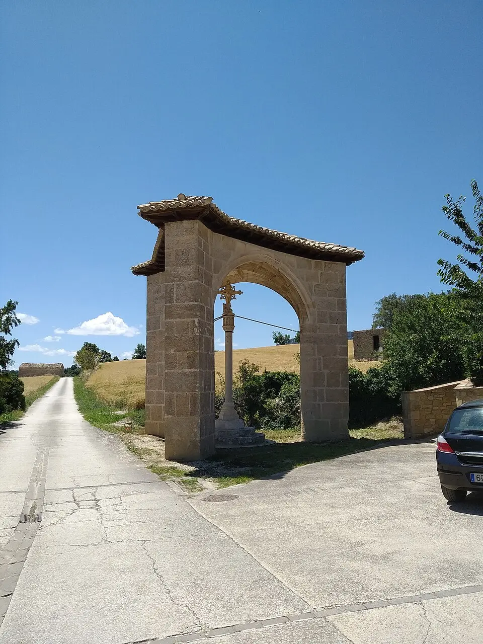 Crucero de Aramendía, Ermita del Santo Cristo