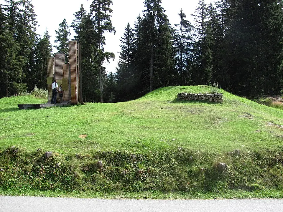 Brandopferplatz Pillersattel und Altstraße