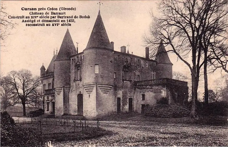 château de Barrault