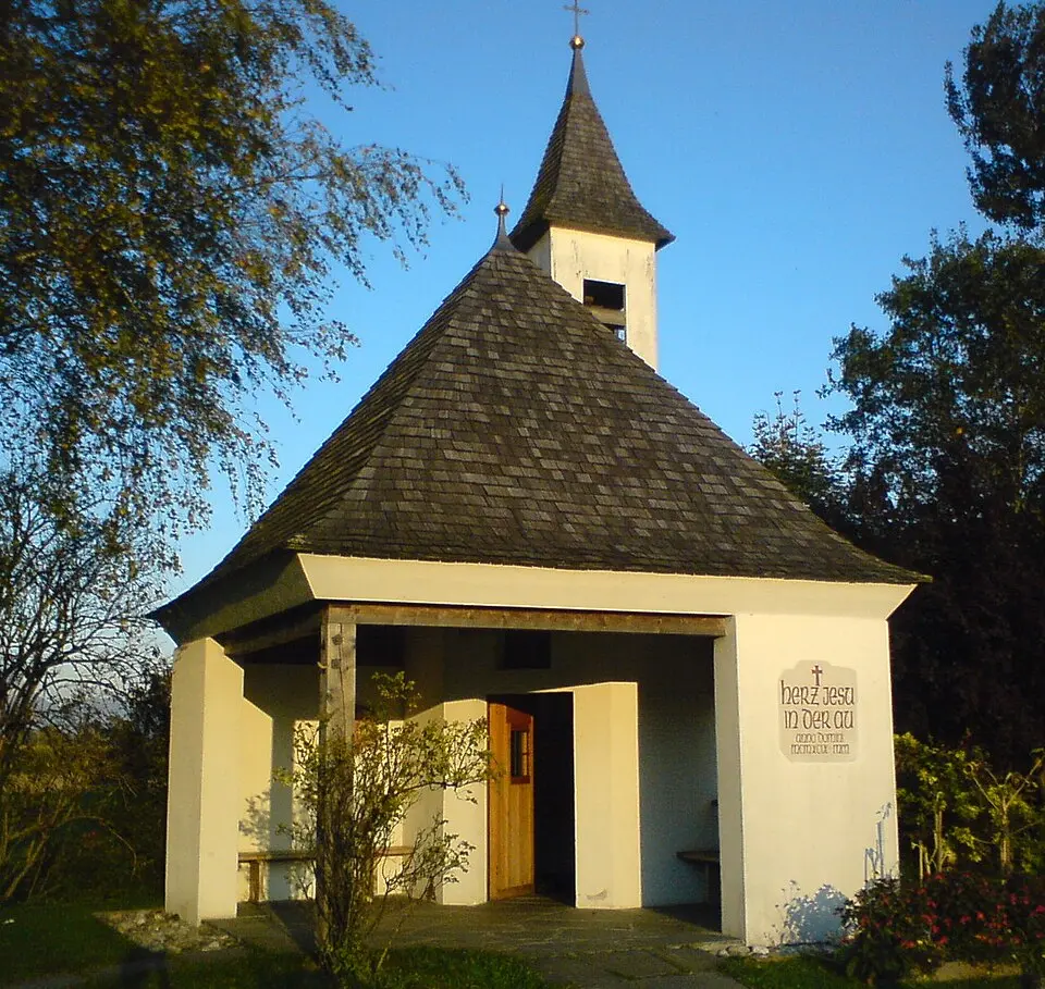 Immagine: KontrollstelleKundl (talk) · CC BY-SA 3.0 AT Schützenkapelle in der Au / Herz-Jesu-Kapelle