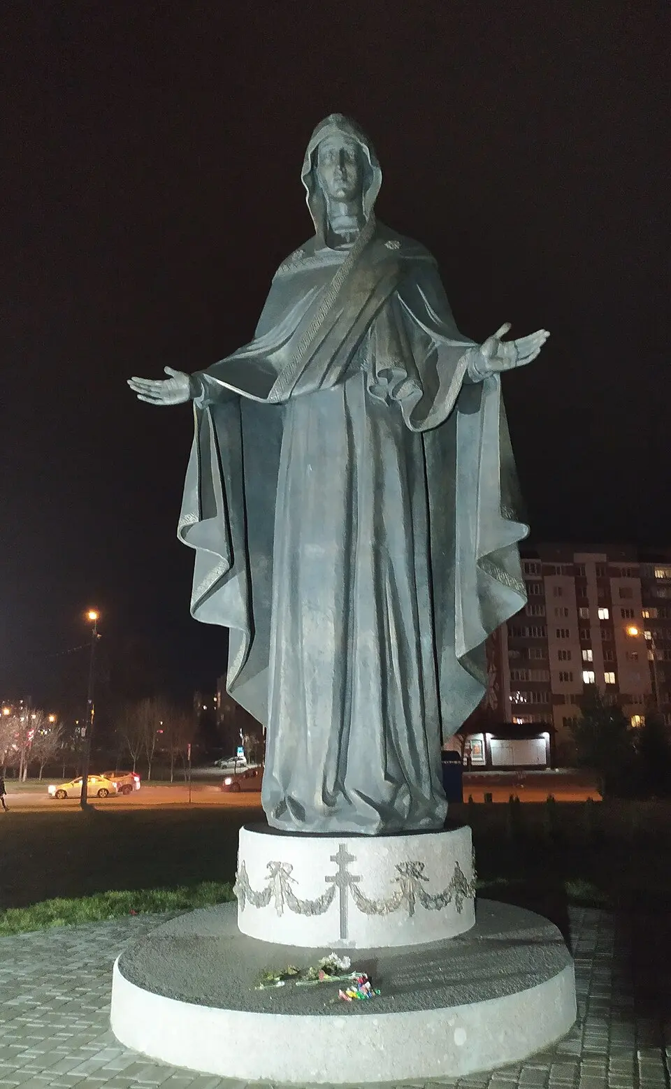 Sculptures of Virgin Mary in Žodzina