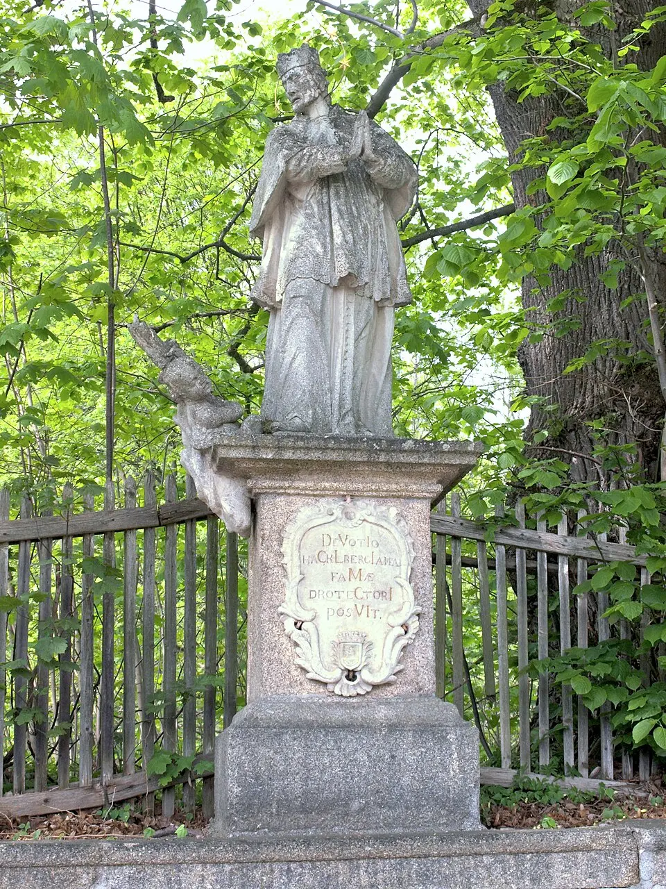 Figurenbildstock hl. Johannes Nepomuk