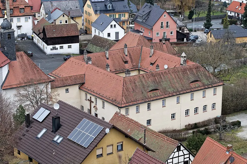 Obrázok: Tilman2007 · CC BY-SA 4.0 Kapuzinerkloster Gößweinstein (später Franziskaner)