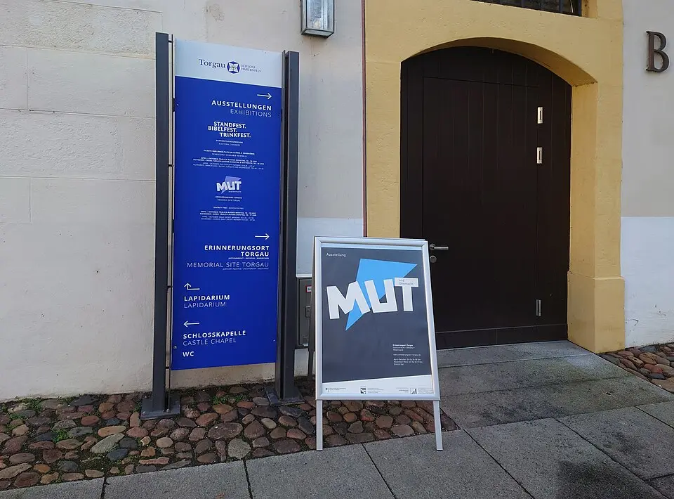 Image: Lutzto · CC0 Erinnerungsort Torgau. Justizunrecht – Diktatur – Widerstand