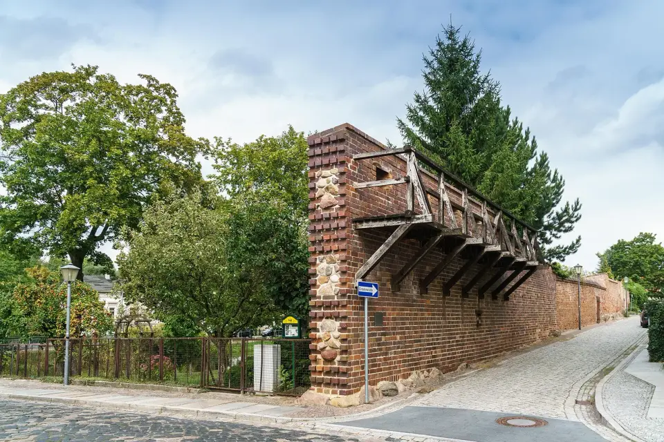 Image: Radler59 · CC BY-SA 4.0 Town walls of Delitzsch