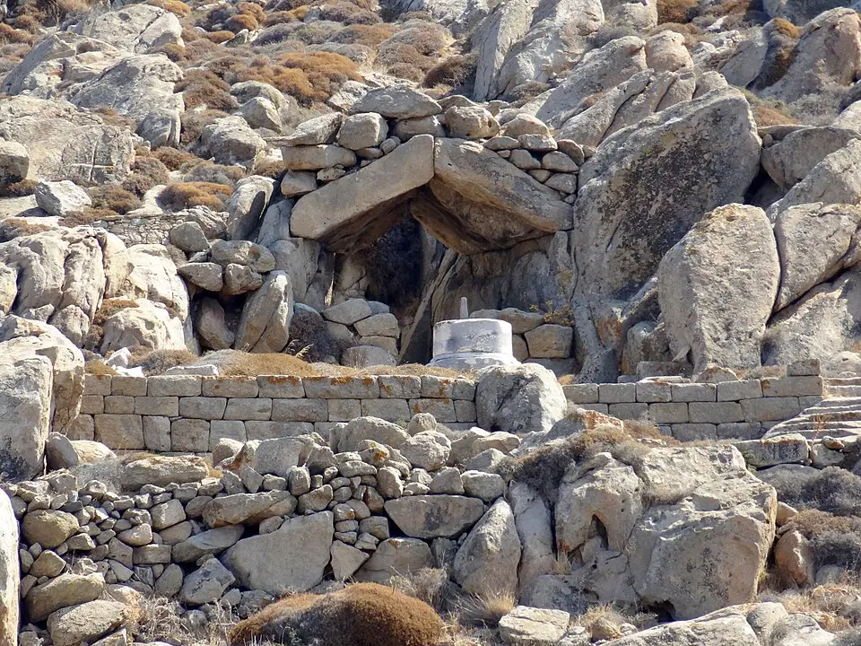 Cave of Cynthus (Kynthos) on Delos
