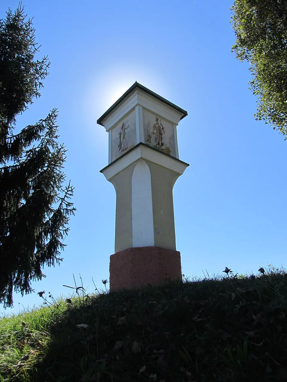 Pestkreuz und Pesthügel