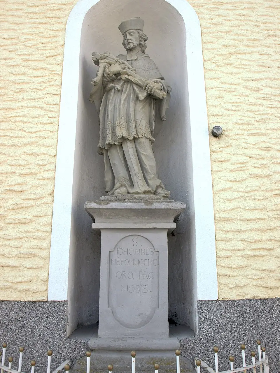Figurenbildstock hl. Johannes Nepomuk