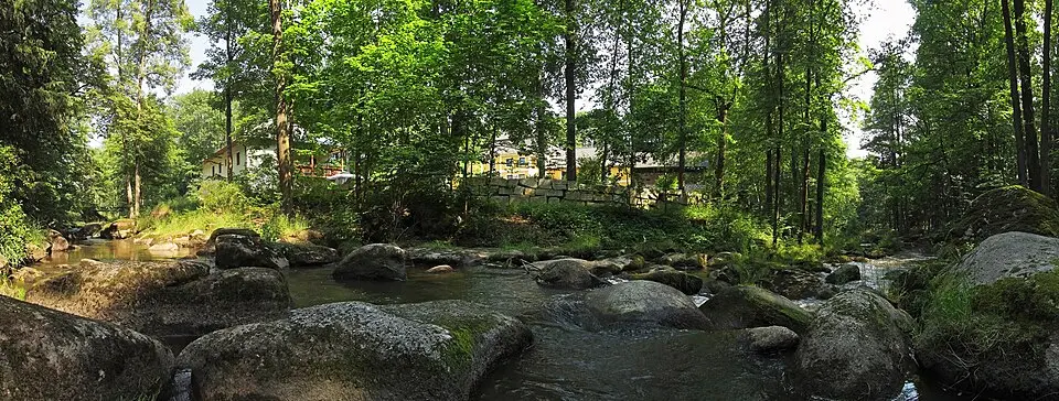 Durchbruchstrecke des Braunaubaches