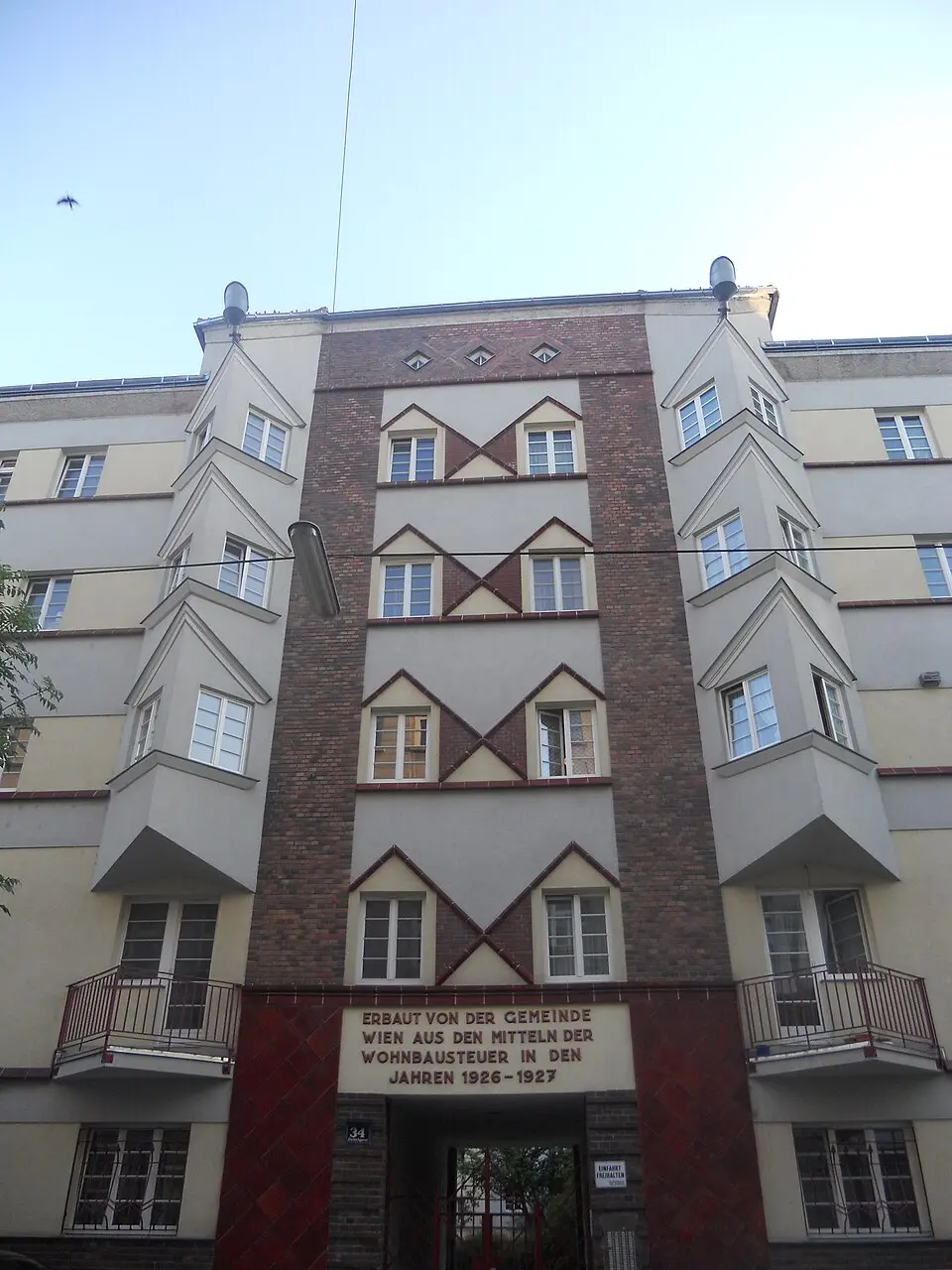 Wohnhausanlage der Gemeinde Wien