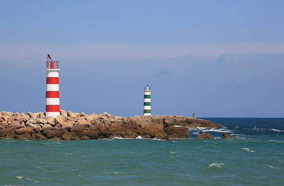 Farolim do Molhe Oeste da Barra de Faro-Olhão