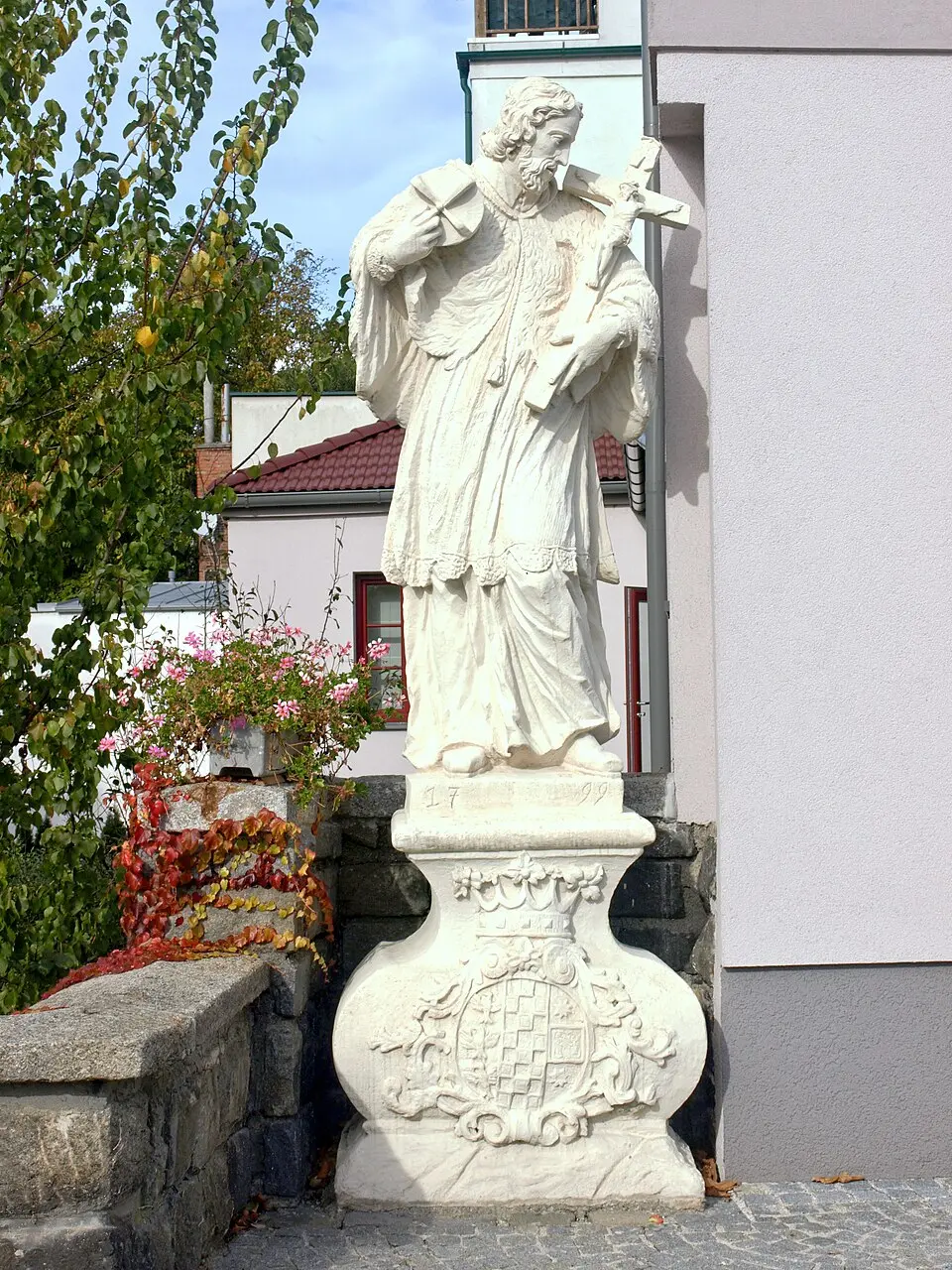 Figurenbildstock hl. Johannes Nepomuk