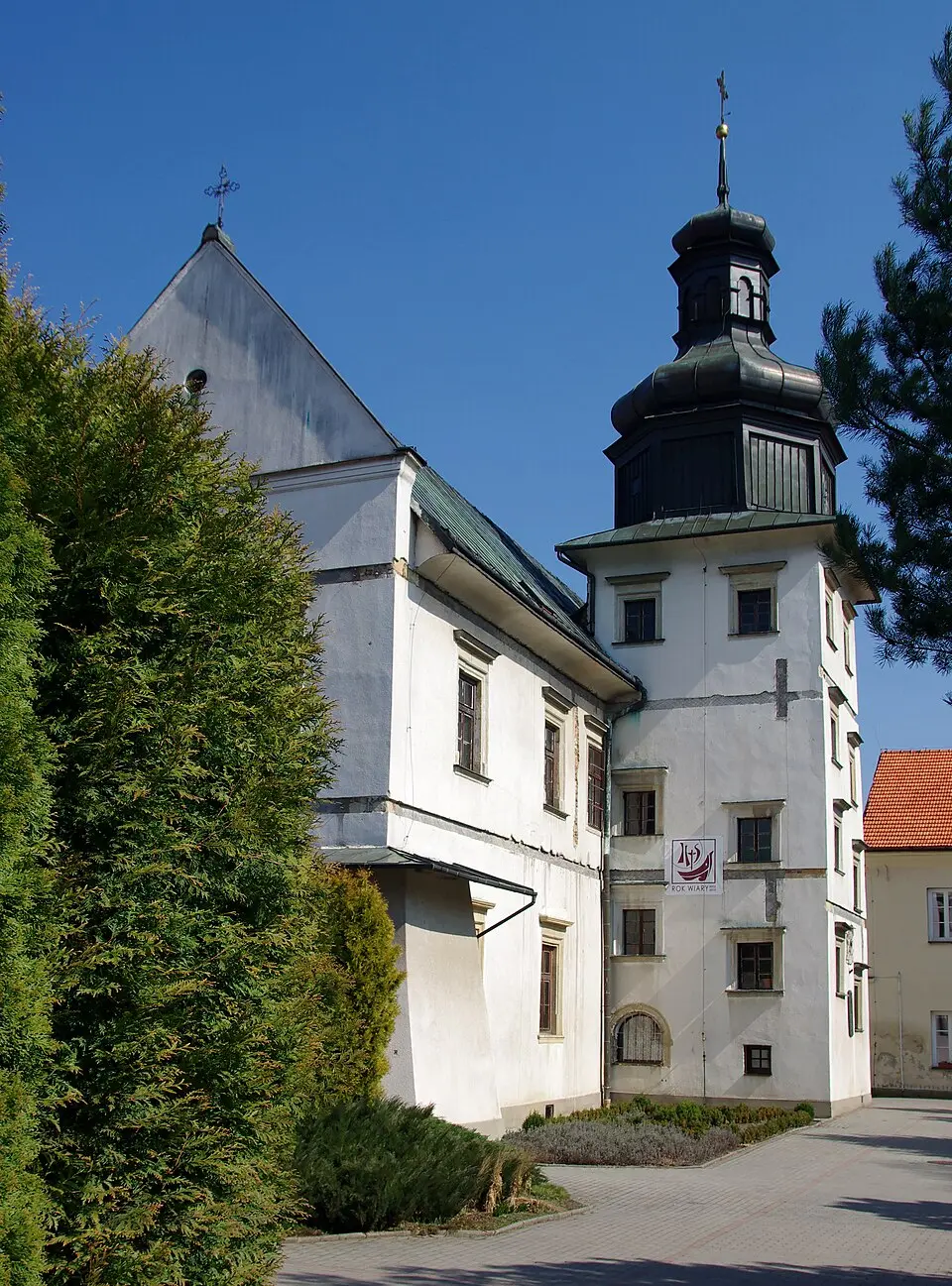 Klasztor (d. dwór) z refektarzem i kaplicą, 1 poł. XVI