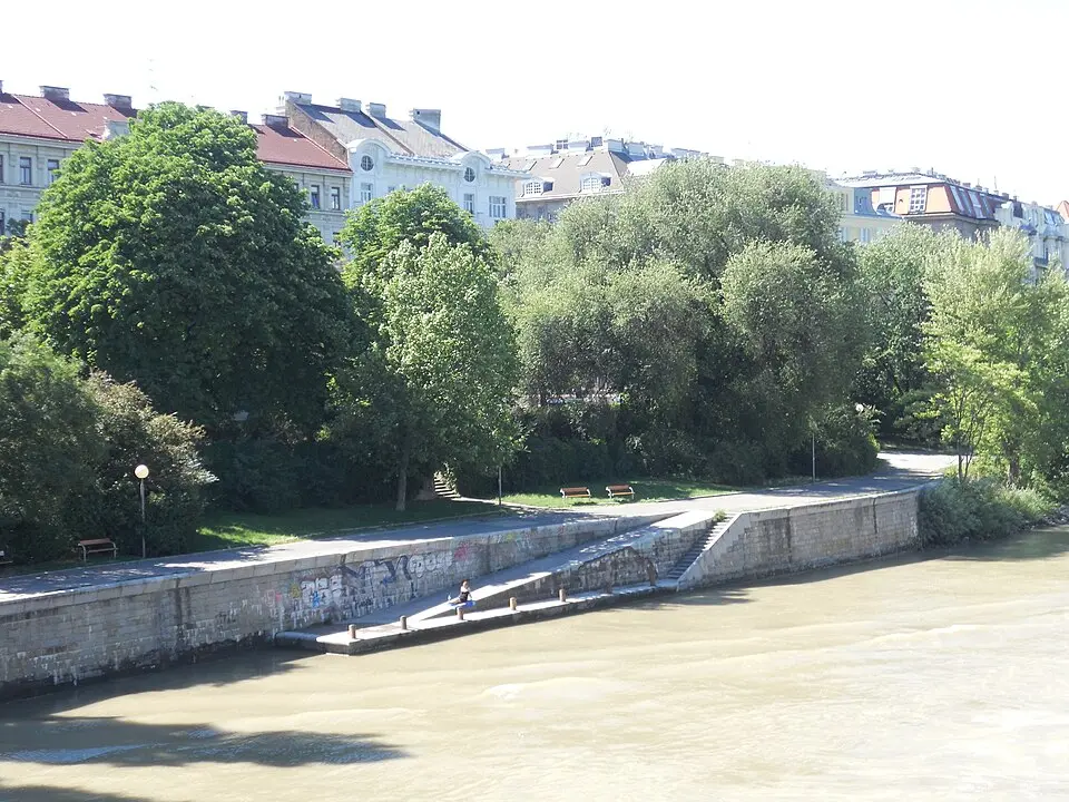 Donaukanalregulierung und -verbauung (samt Brücken, Geländer und sonstigem), KG Landstraße