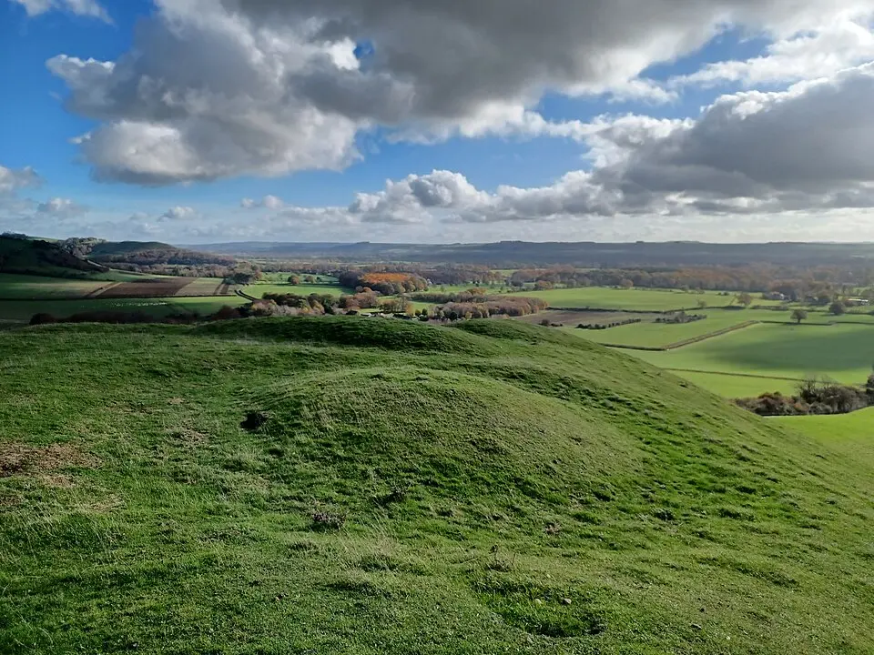 Group of barrows on Draycott Hill