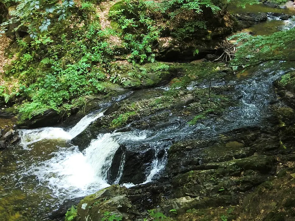 Prießnitz-Wasserfall