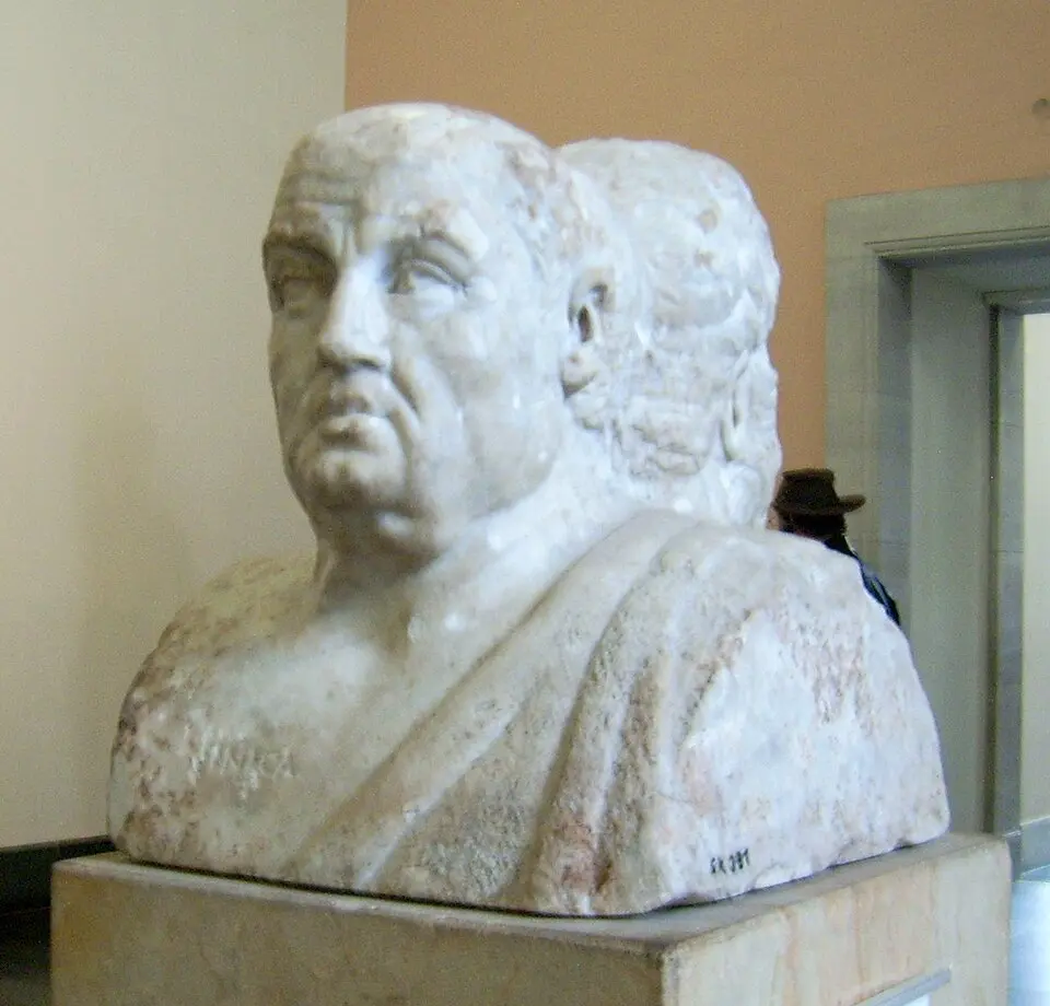 Doppelherme des Sokrates und Seneca