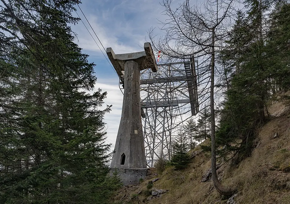 Feuerkogelseilbahn, ehem. Stütze Nr.3