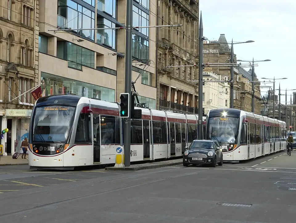 tramway d'Édimbourg