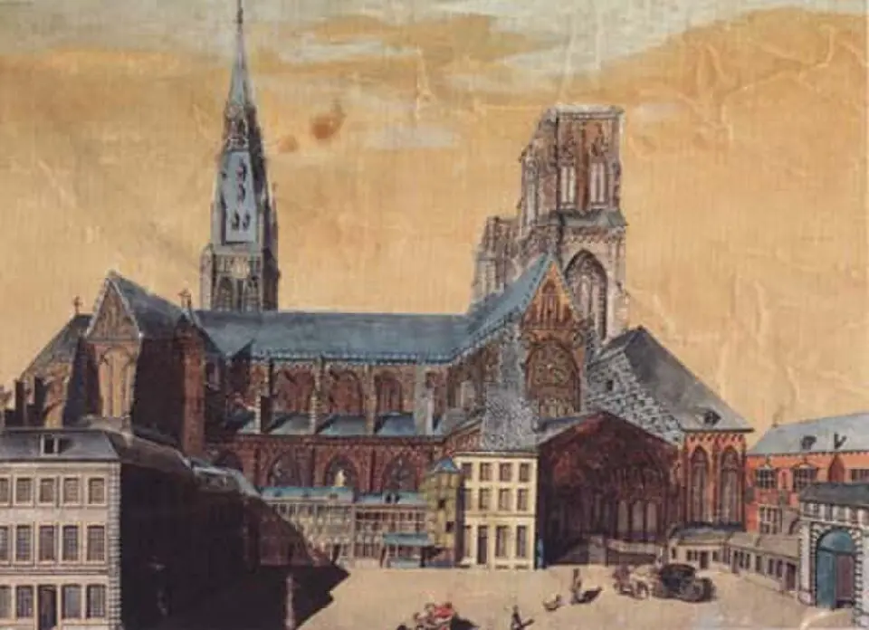 Wikimedia Commons · Public domain Lambertuskathedrale Lüttich