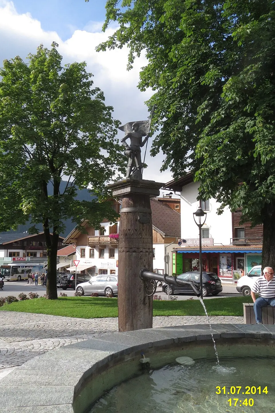 Florianbrunnen Ehrwald