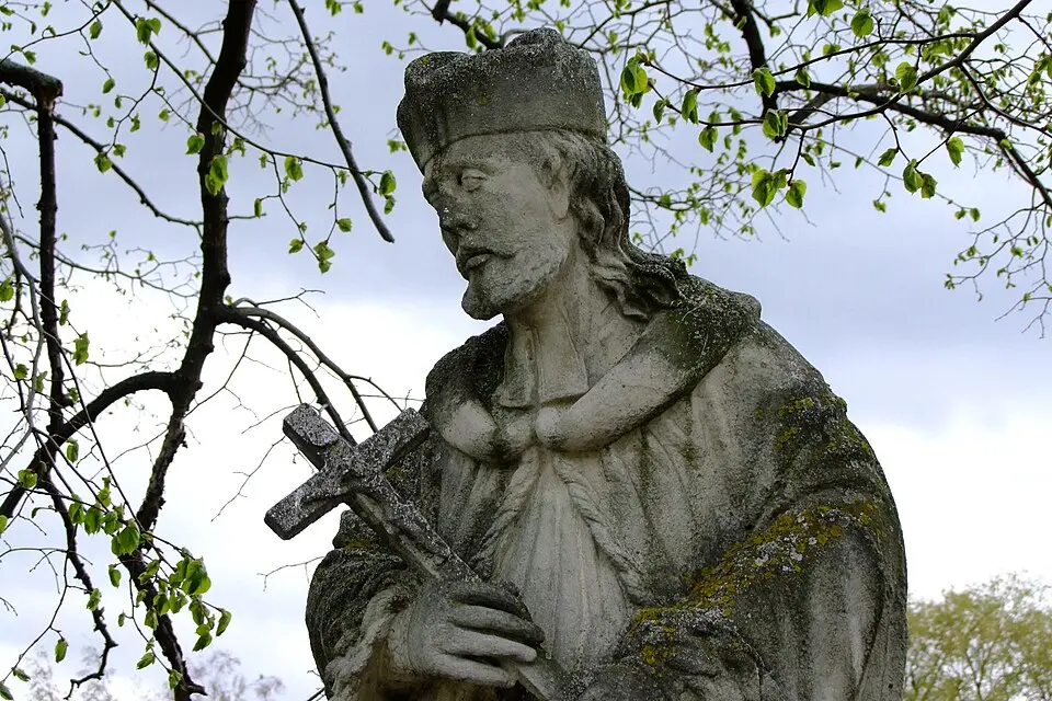 Figurenbildstock hl. Johannes Nepomuk