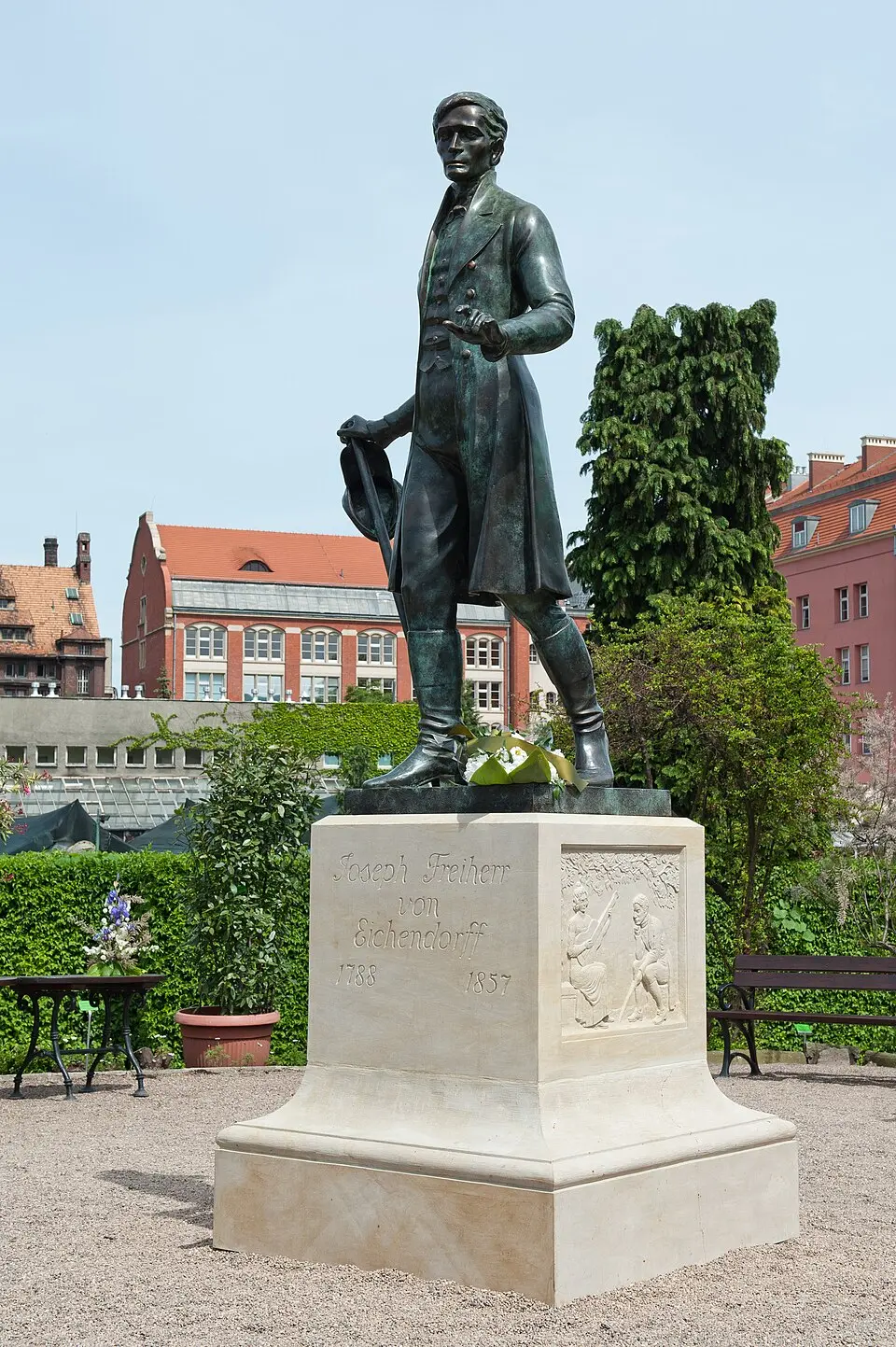 pomnik Josepha von Eichendorffa we Wrocławiu