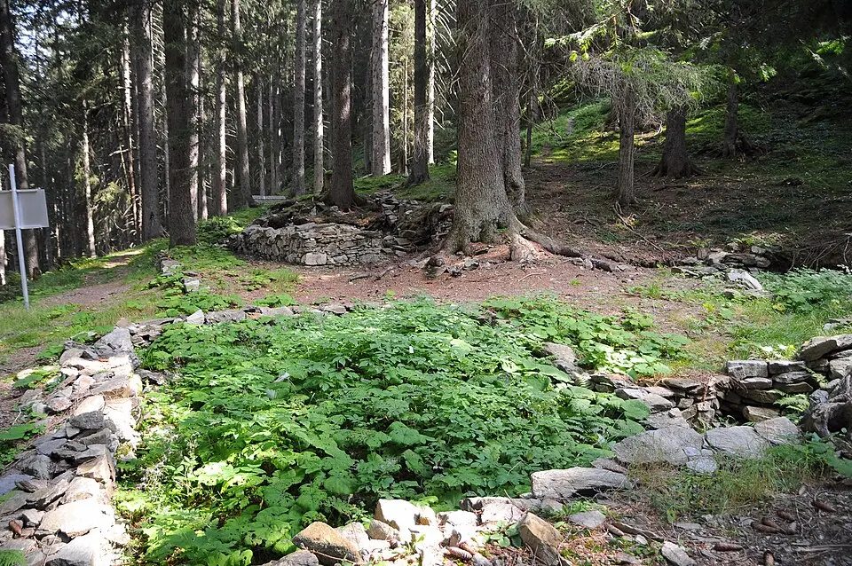 Einsiedelei, Bruderhüsle, Ruine Eckhartsklause