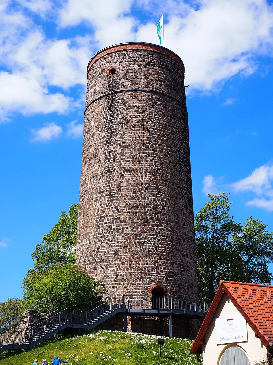 Burgturm Burg Eisenhardt