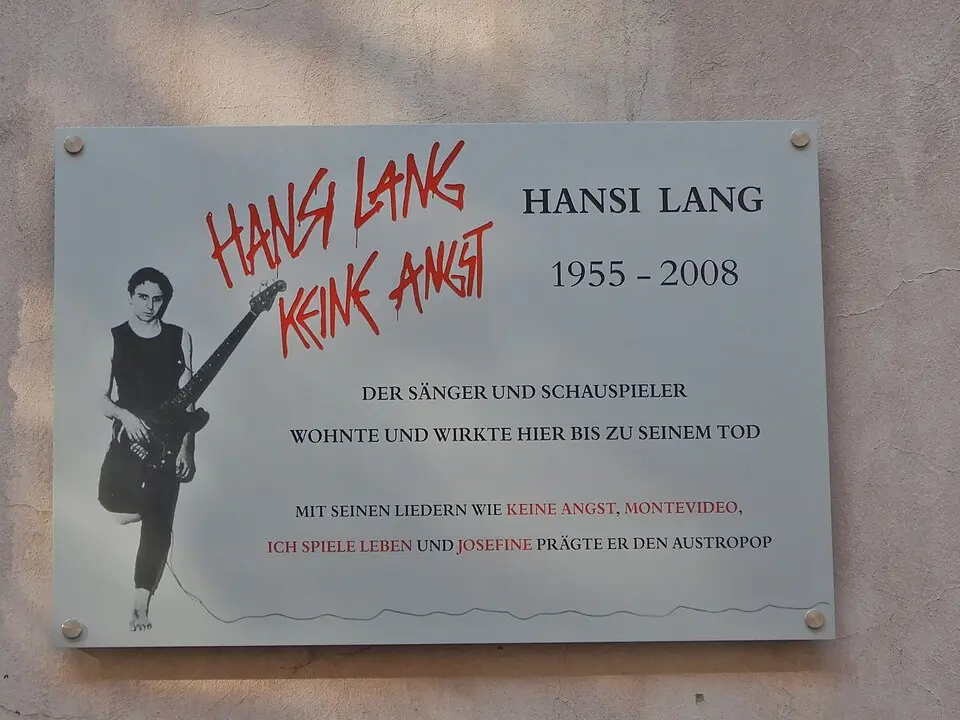 Gedenktafel für Hansi Lang (Wien, Saileräckergasse 8 - 14)