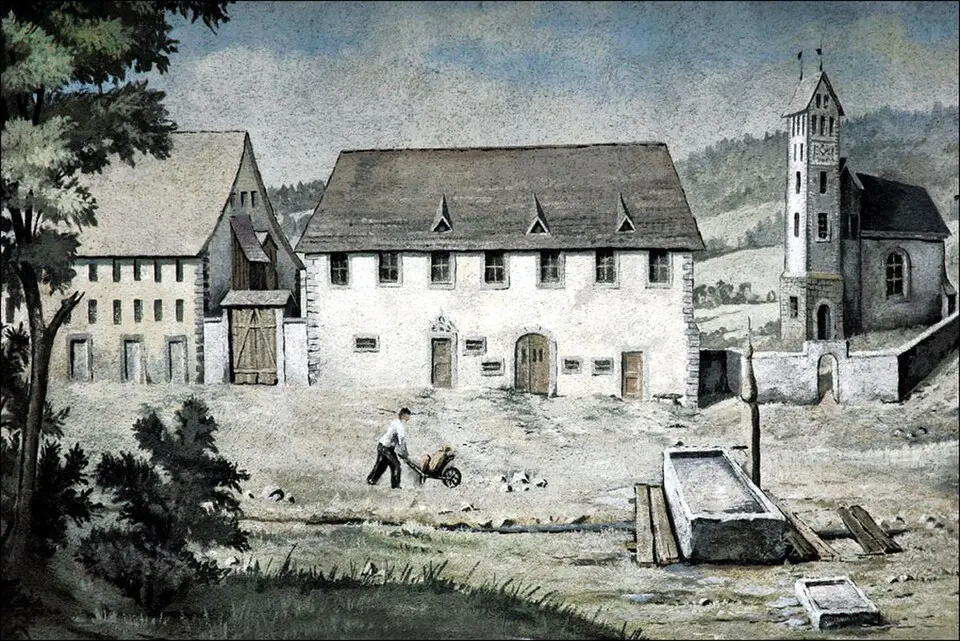 Reformiertes Pfarrhaus, ehemaliges Chorherrenhaus St. Peter
