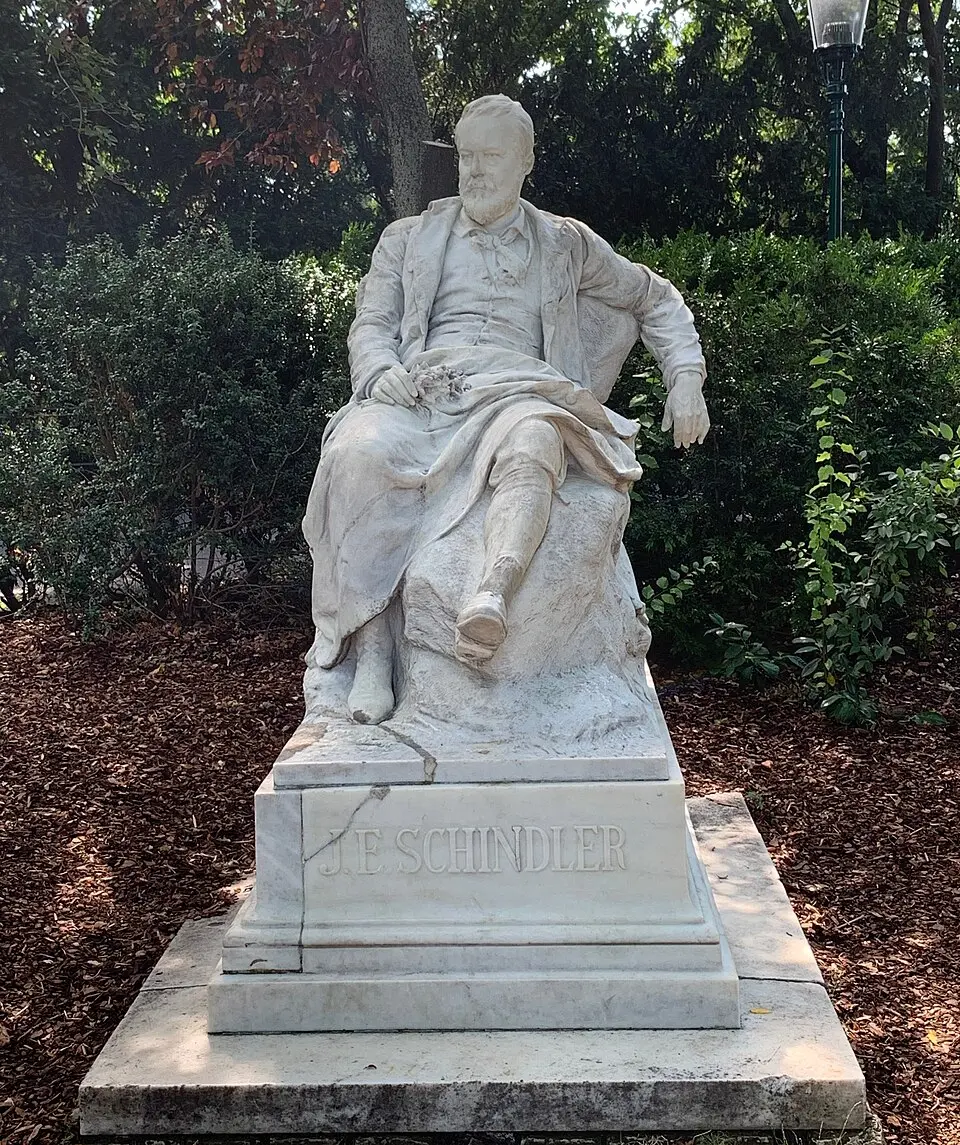 Emil Jakob Schindler monument, Vienna