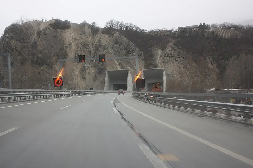 tunnel de Sierre