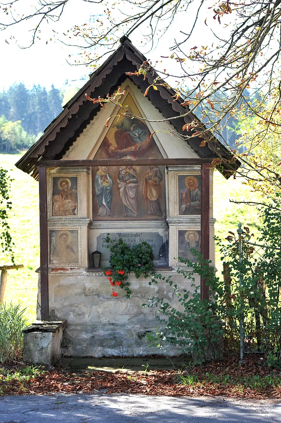 Sogen. Wegkreuz Hahnleiten