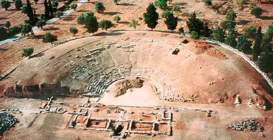 théâtre grec à Érétrie