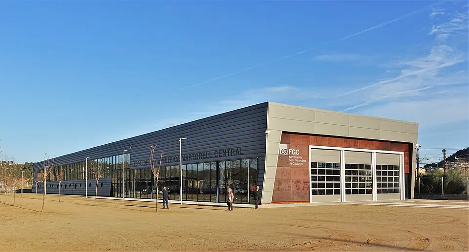 Espacio de la vía métrica