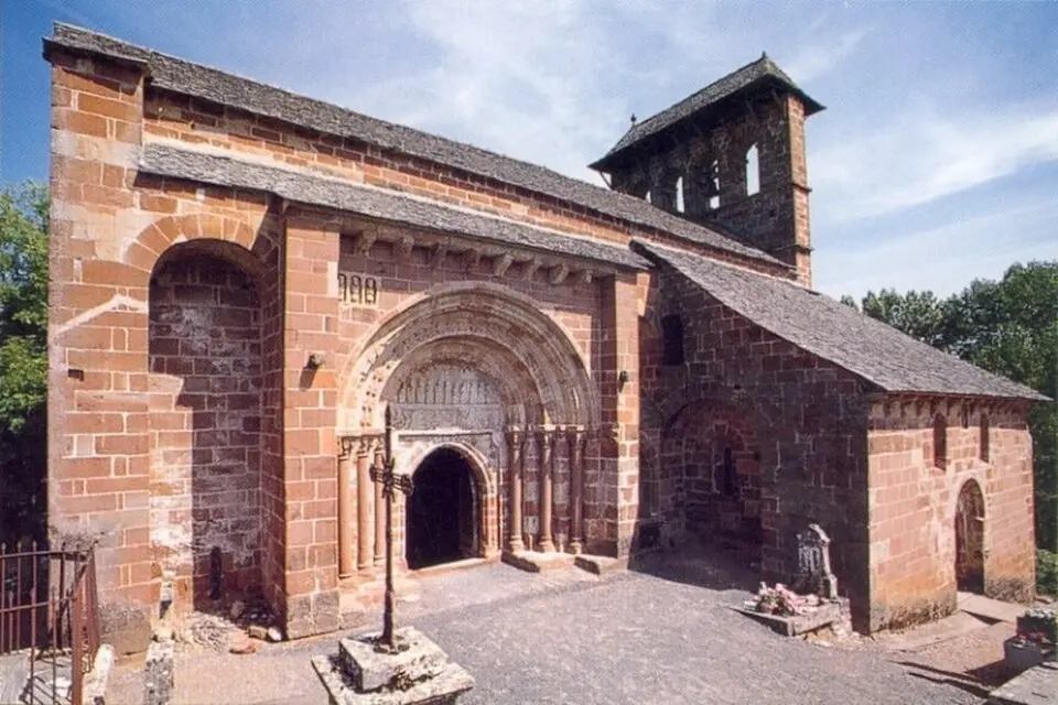 Obrázok: Jaume at French Wikipedia · Public domain église Saint-Hilarian-Sainte-Foy de Perse
