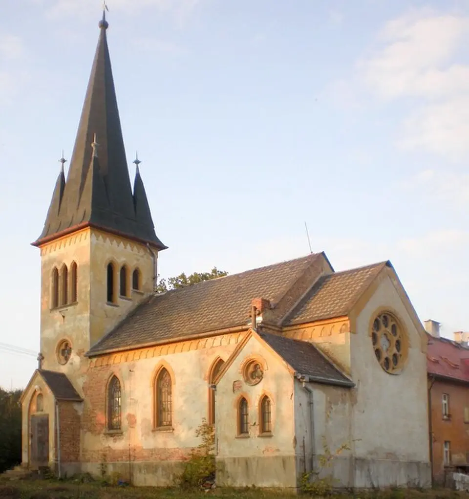 Bild: Zipacna1 · CC BY 3.0 Evangelische Kirche Hazlov