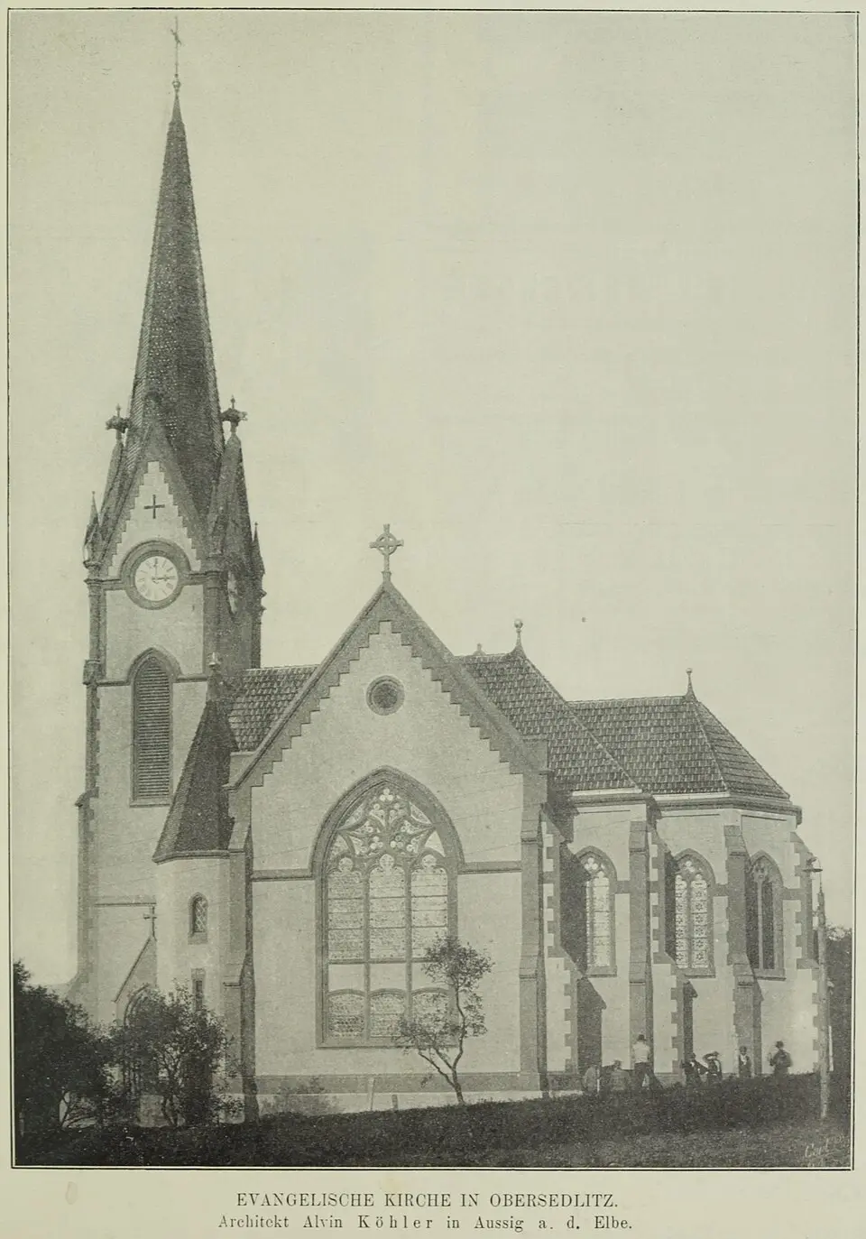 evangelický kostel ve Střekově