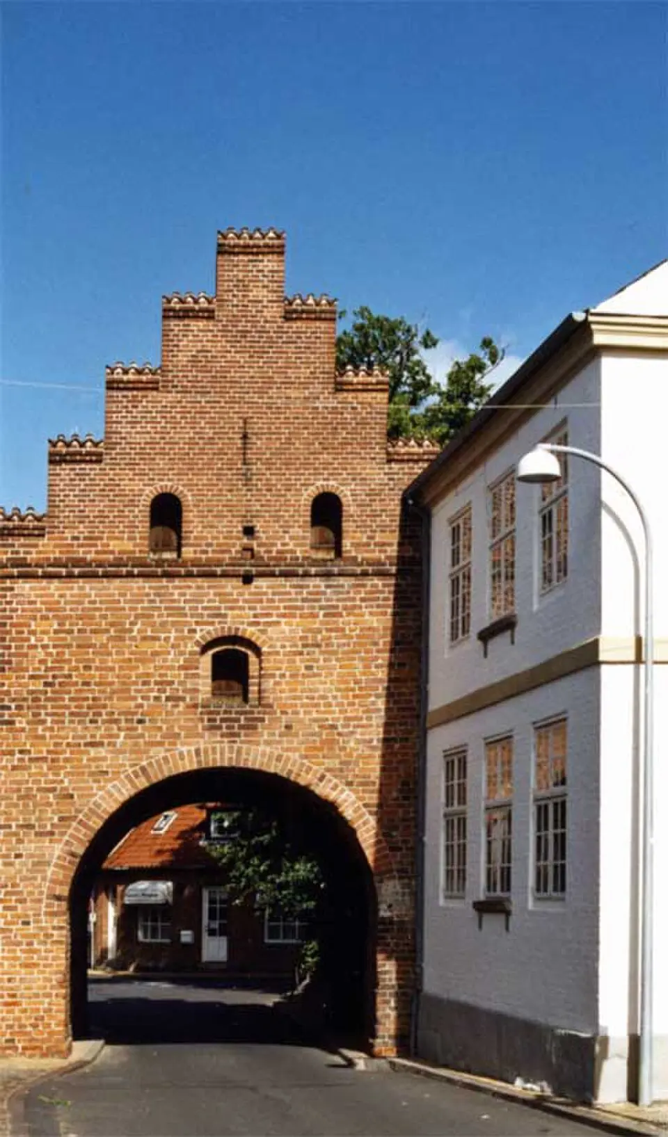 Stadttor in  Faaborg, Dänemark
