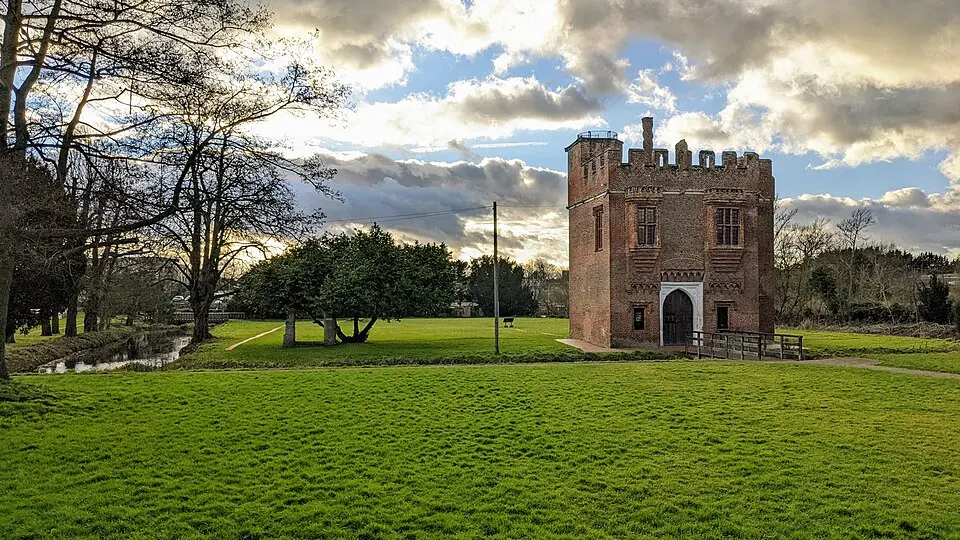 Rye House moated enclosure and gatehouse