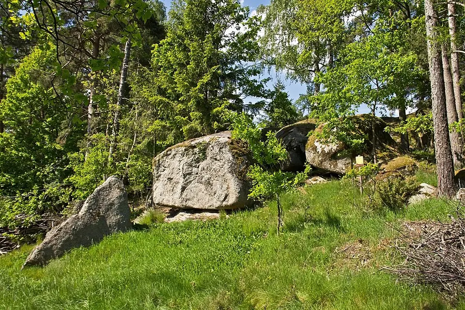 Felsgruppe Elefantenherde